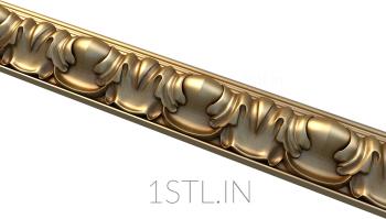 Baguette (BG_0261) 3D model for CNC machine